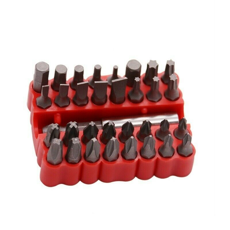 33pc Magnetic Extension Bit Holder Screwdriver Bits Set Quick Release Bit Holder