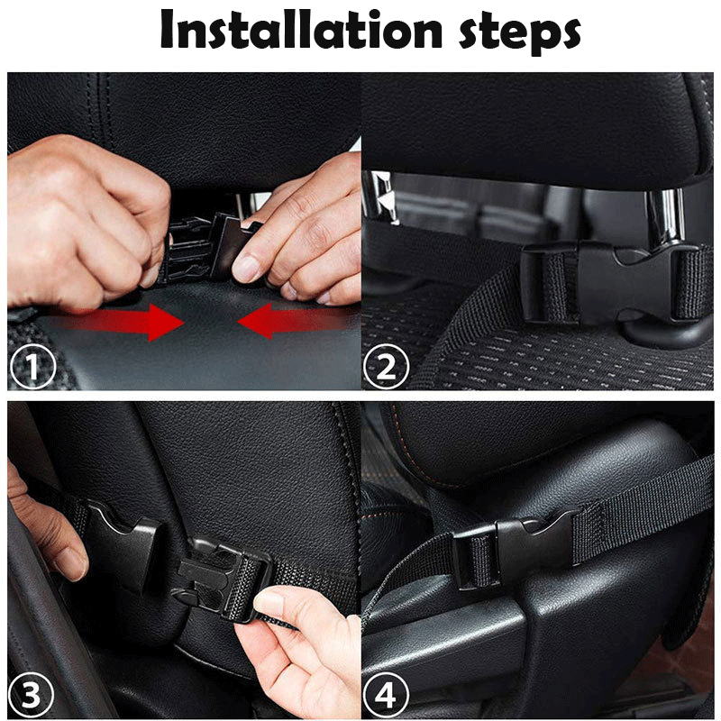 Car Back Seat Organiser Travel Storage Bag Organizer iPad Holder Pocket