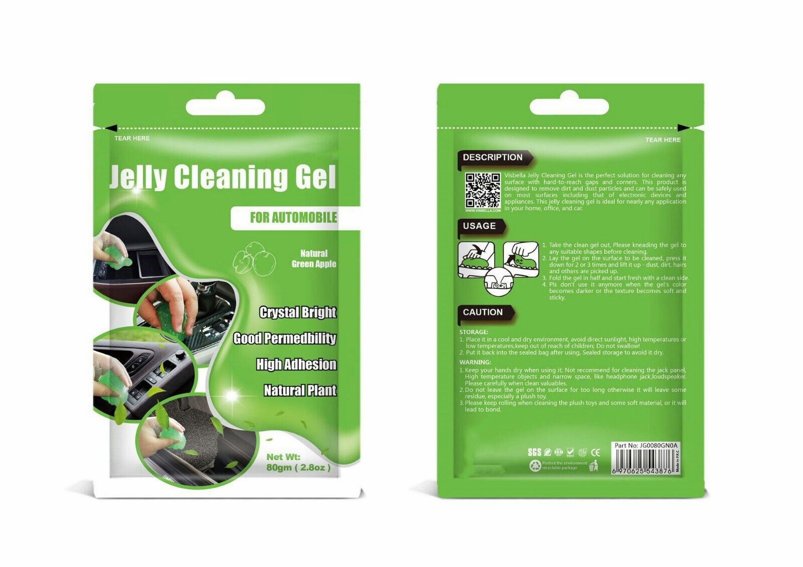 Cleaning Gel Slime Super Clean Magic Car Laptop Keyboard Dust Dirt Cleaner