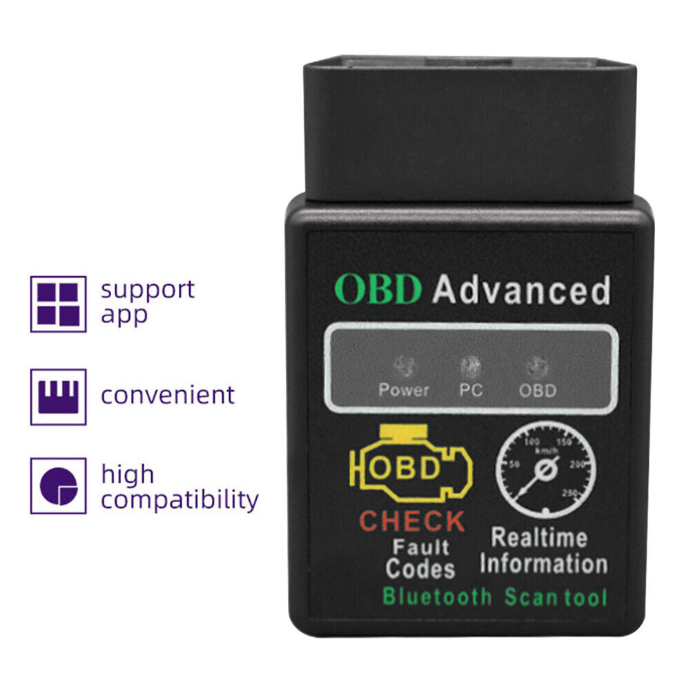 V2.1 Bluetooth-compatible 5.1 OBD2 Scanner Auto Analyzer Diagnostic