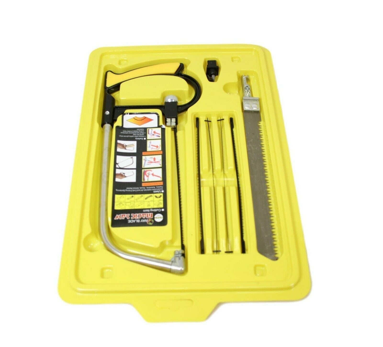 Magic Saw Set 3 Way Blade Cutting Tools DIY Builder Starter Kit Assorted Blades