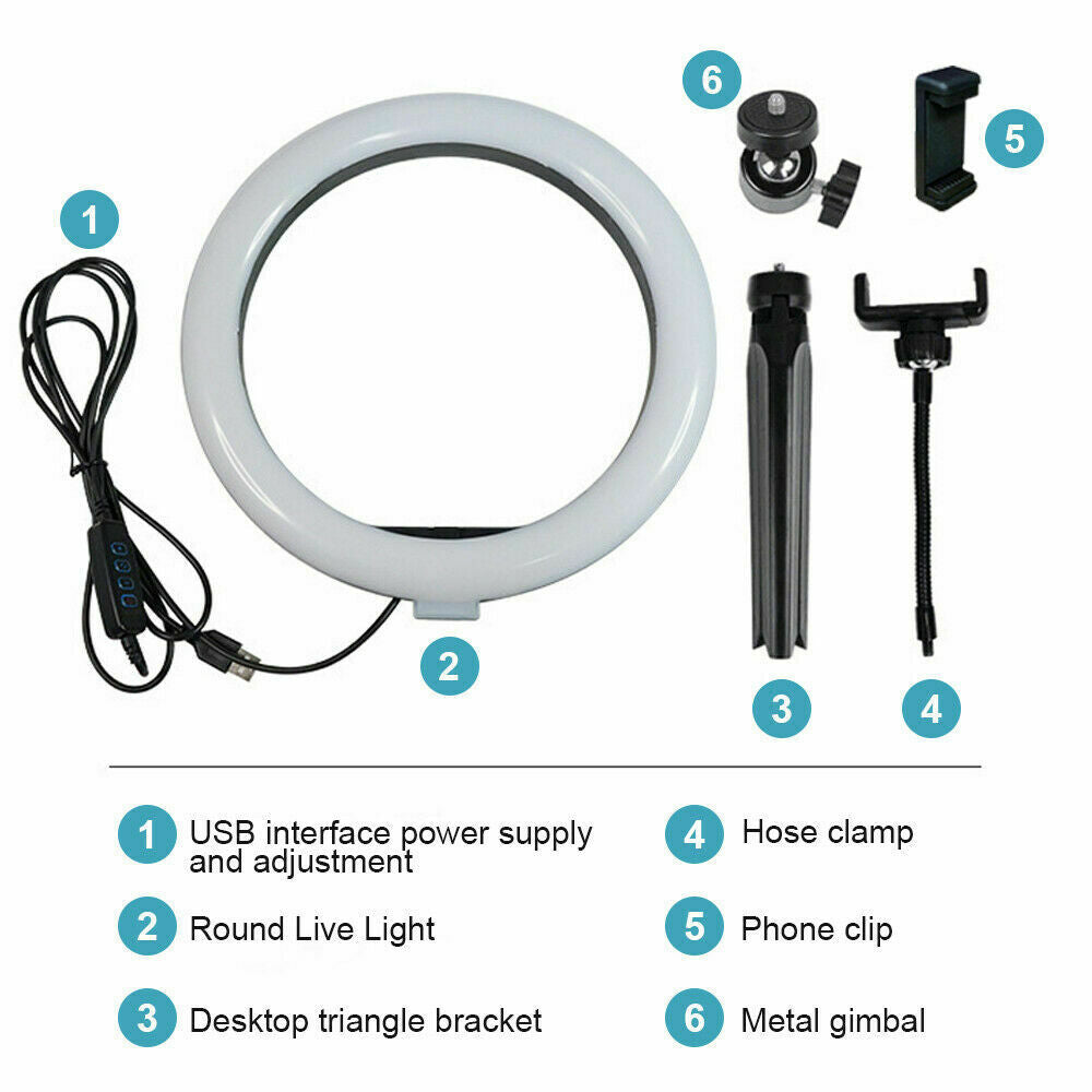 EXTRA SAVING--10" Phone Selfie LED Ring Light with Stand