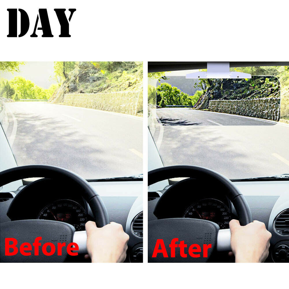 Clip-On HD Day/Night Anti Glare Visor