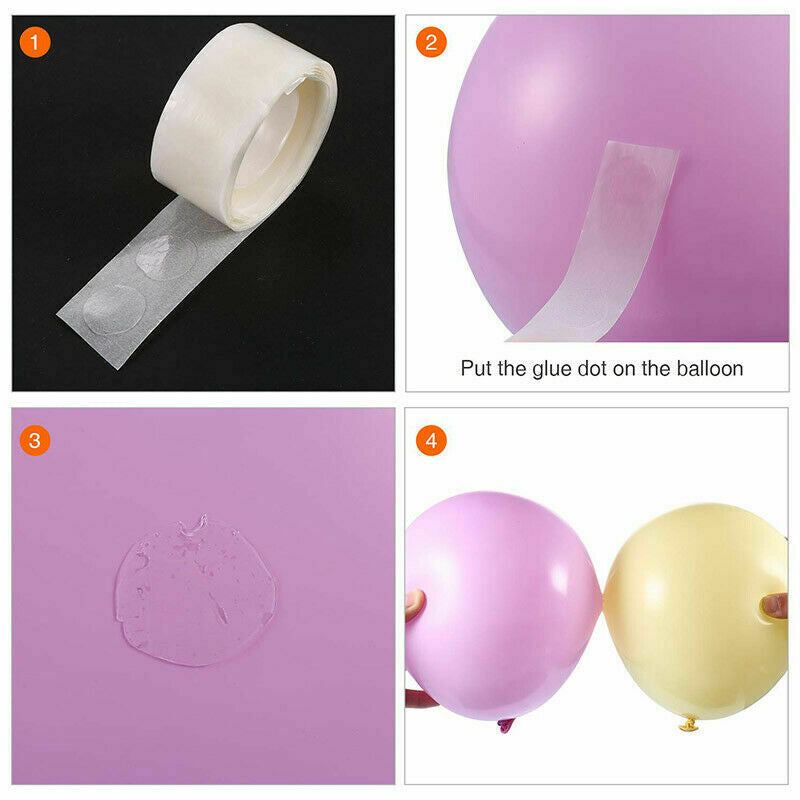 Free shipping-Balloon Glue Dots Photo Adhesive Bostik Party Double tape