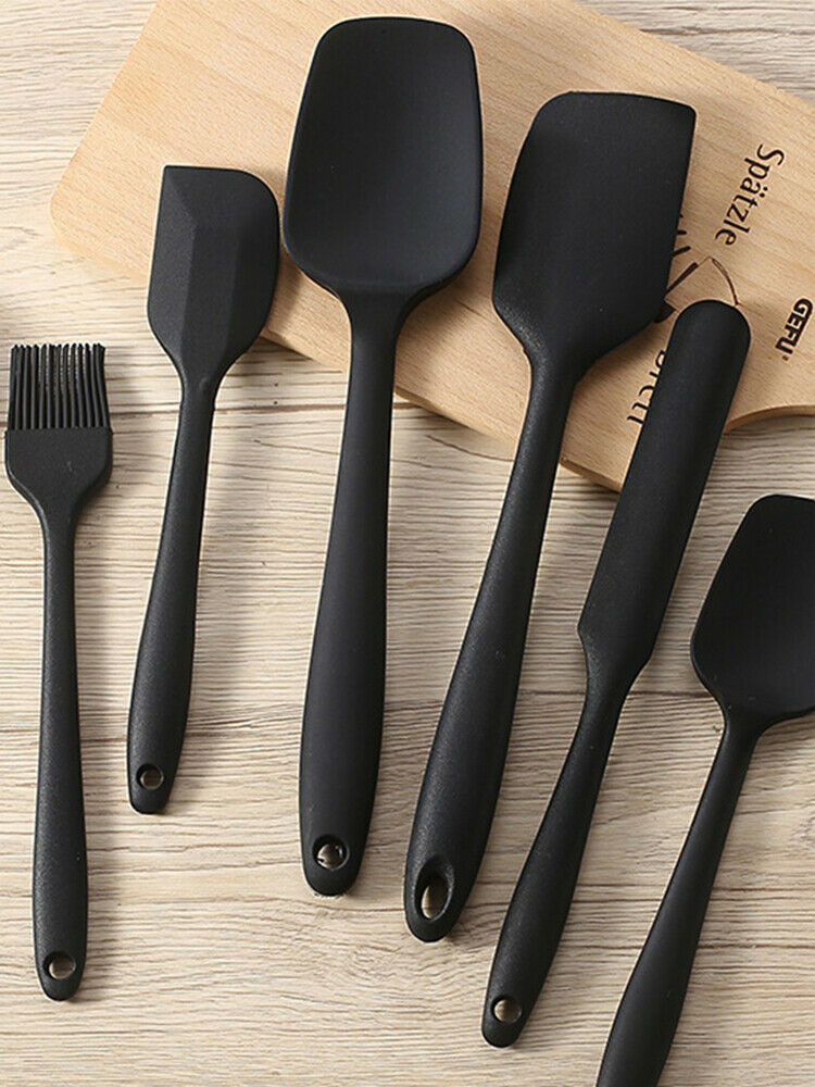 6pcs Silicone Spoon Utensil Spatula Set