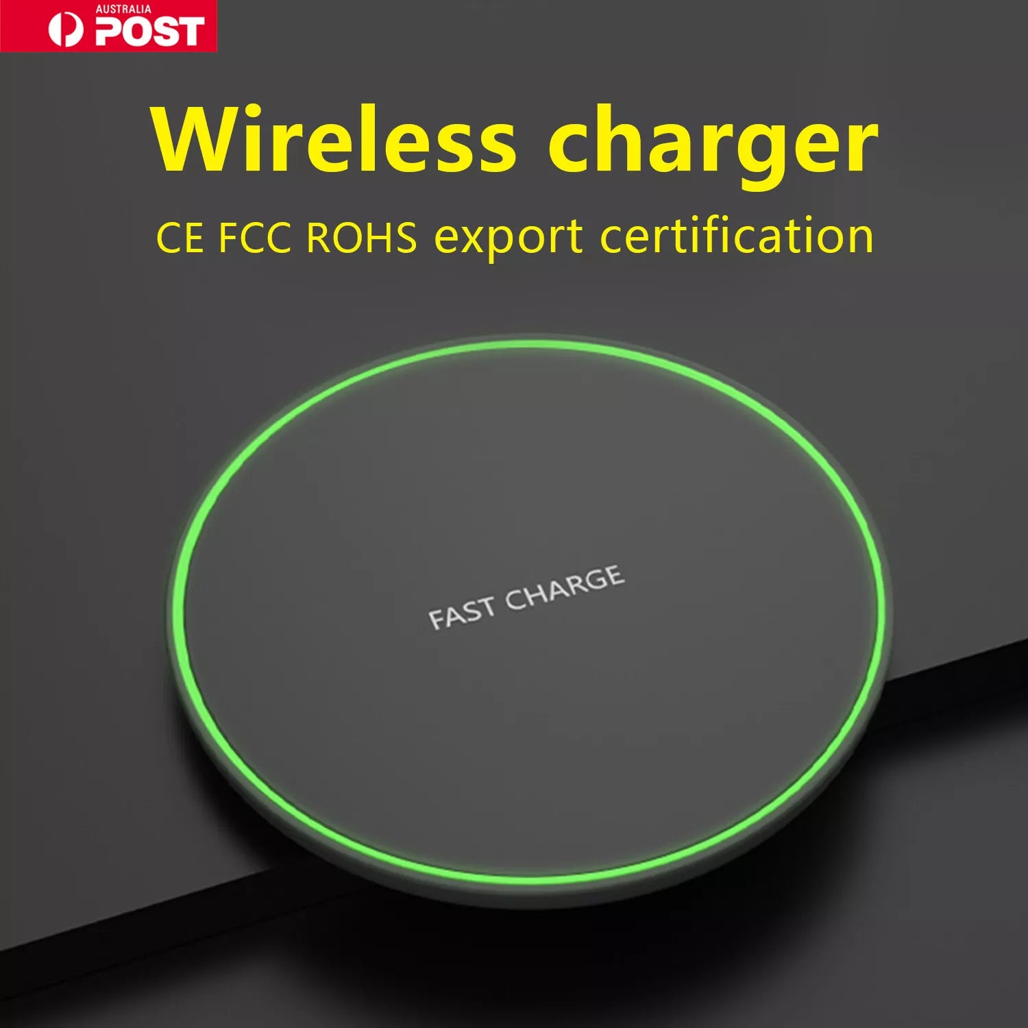 New Upgraded 15W Fast Wireless Charger Pad