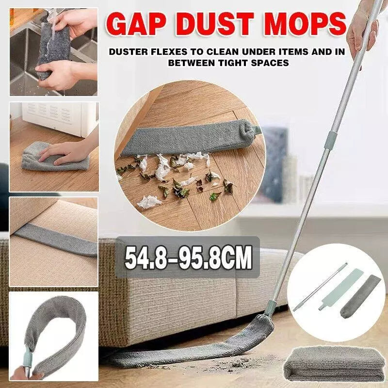 Retractable Gap Dust Cleaner Long Handle Flexible Gap Dust Mops For Sofa Bed