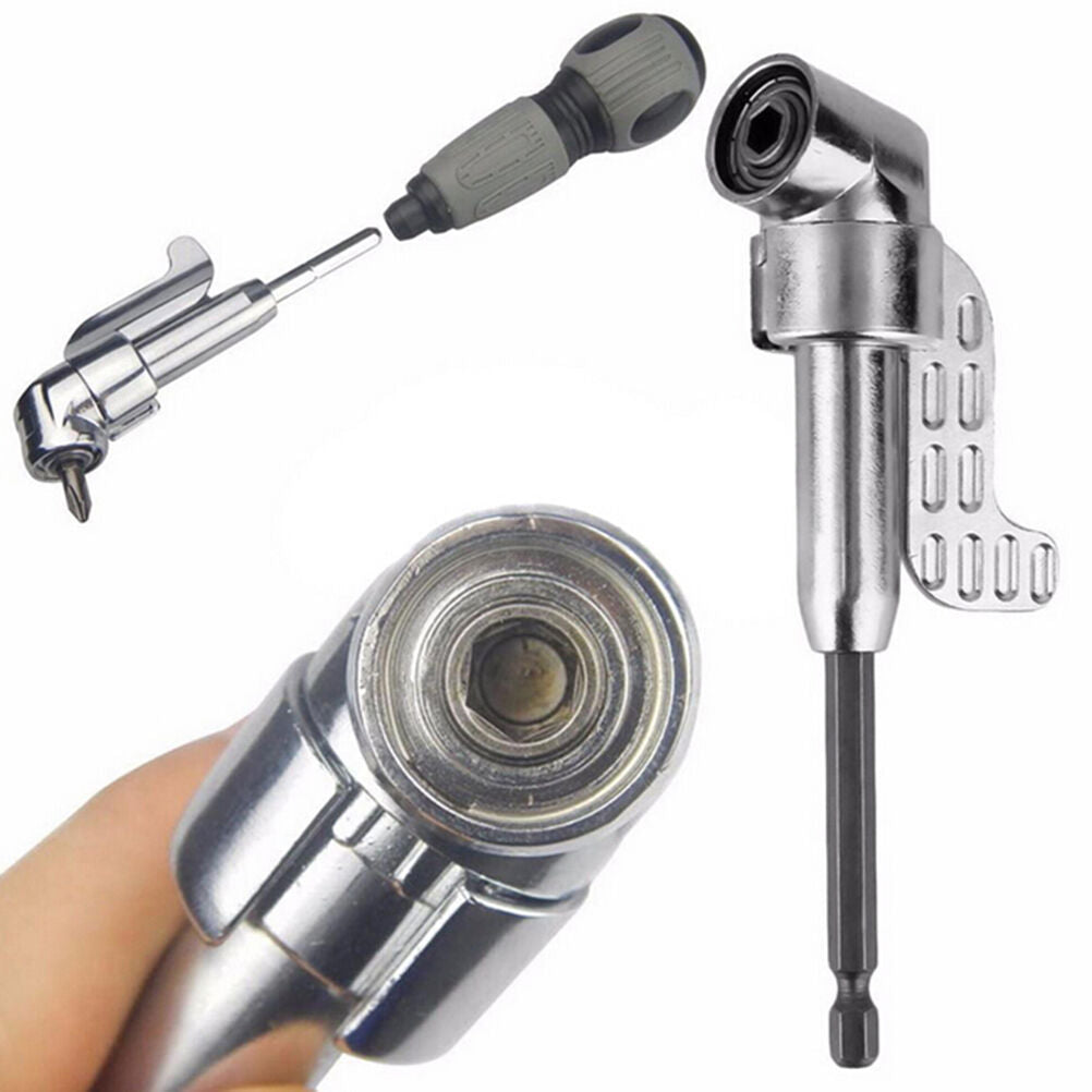 105 Degree Corner Electric Drill Screwdriver Bit Angle Head Extension Hand Tool