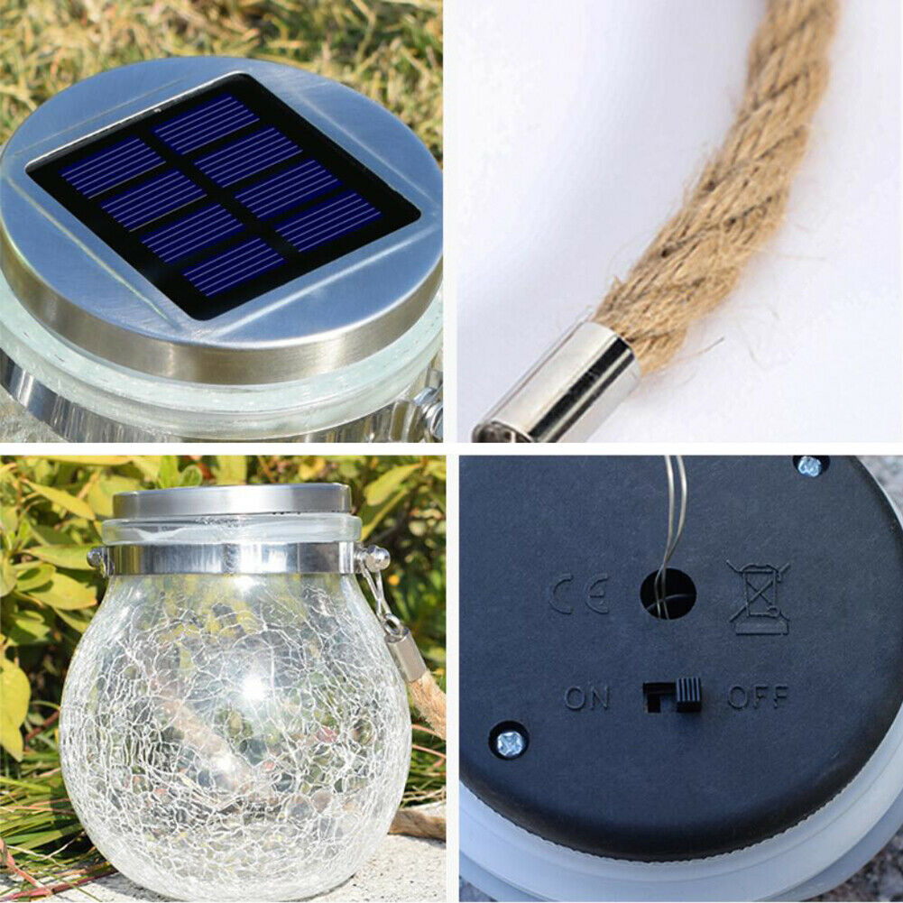 Solar Crack Round Ball Waterproof Lawn