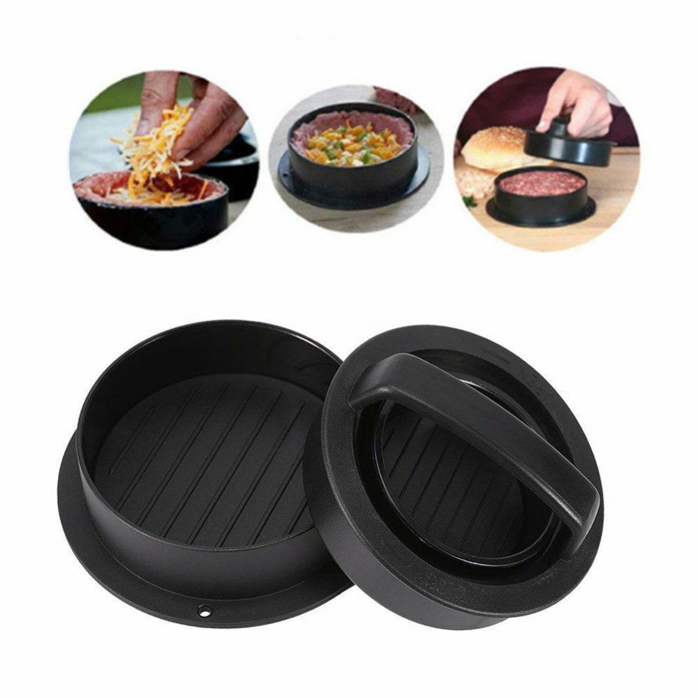 Hamburger Press Mould Stuffed Burger Slider Patty Maker Kitchen Tool