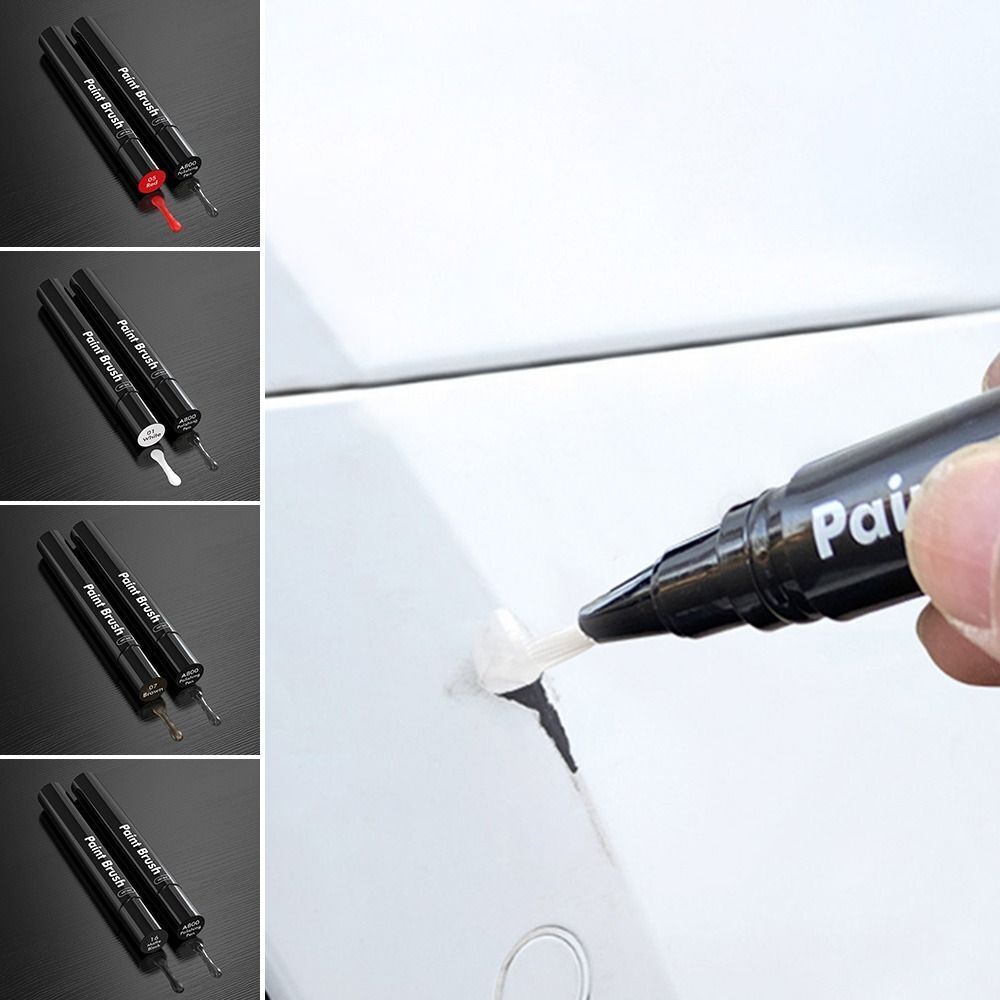 2pcs Professional Touch Up Scratch Remover Auto Paint Repair Brush Car Color Fix Pen