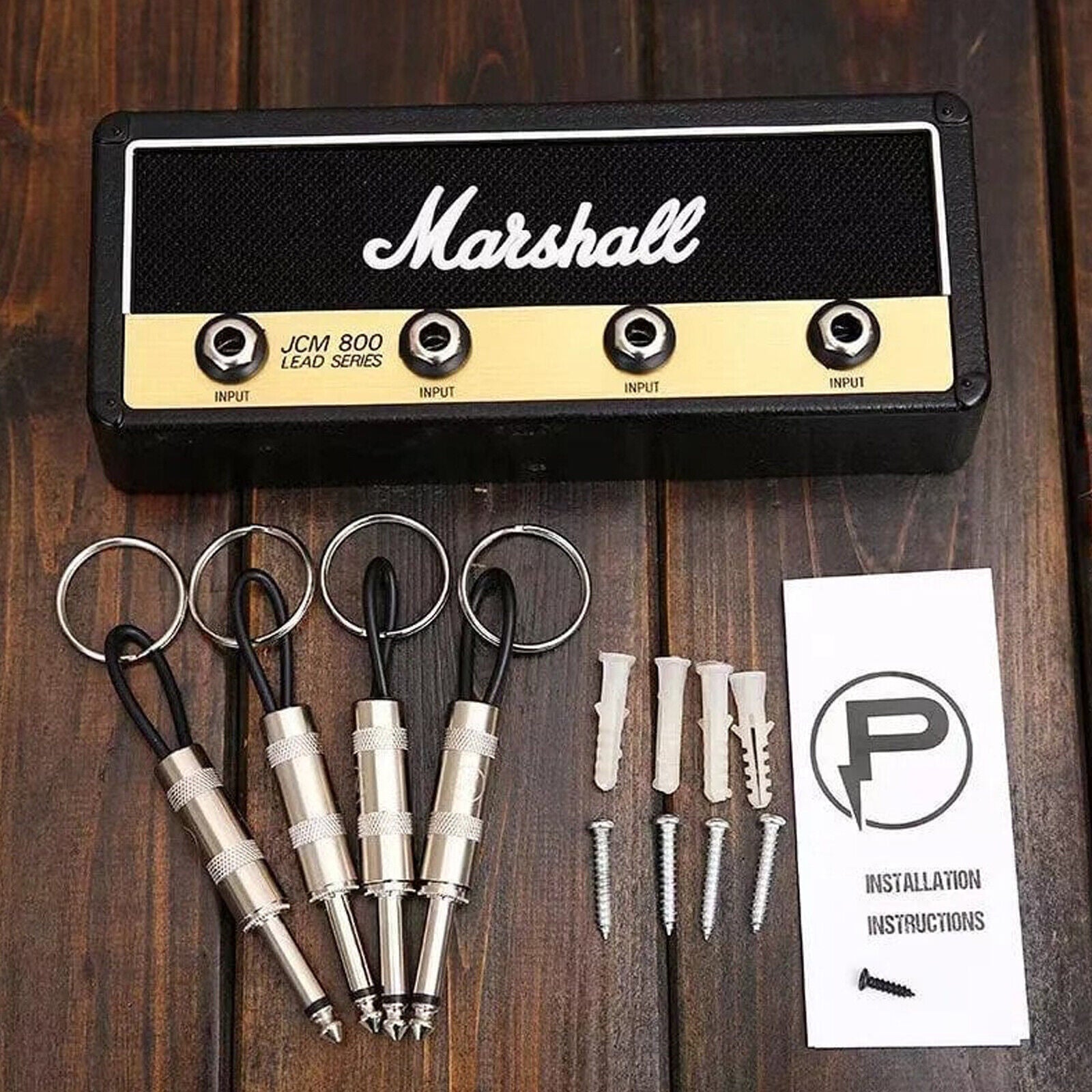 Vintage Guitar Amplifier Key Holder Rack Amp Marshall JCM800 Chain