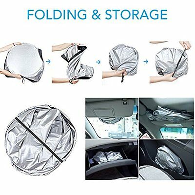 6pcs Universal Car Windshield Sun Shade Foldable Cover