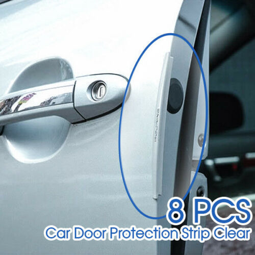 8PCS Clear Side Door Edge Protector with 3M adhesive