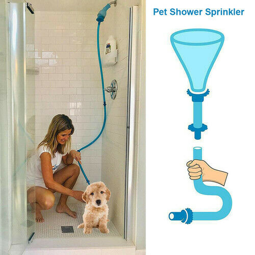 Free shipping-Pet Shower Connector Attachment Sprinkler