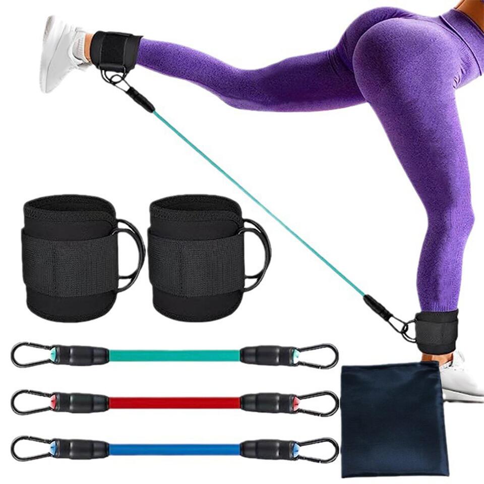 Ankle Resistance Bands with Cuffs Workout Resistance Bands for Kickbacks Hip