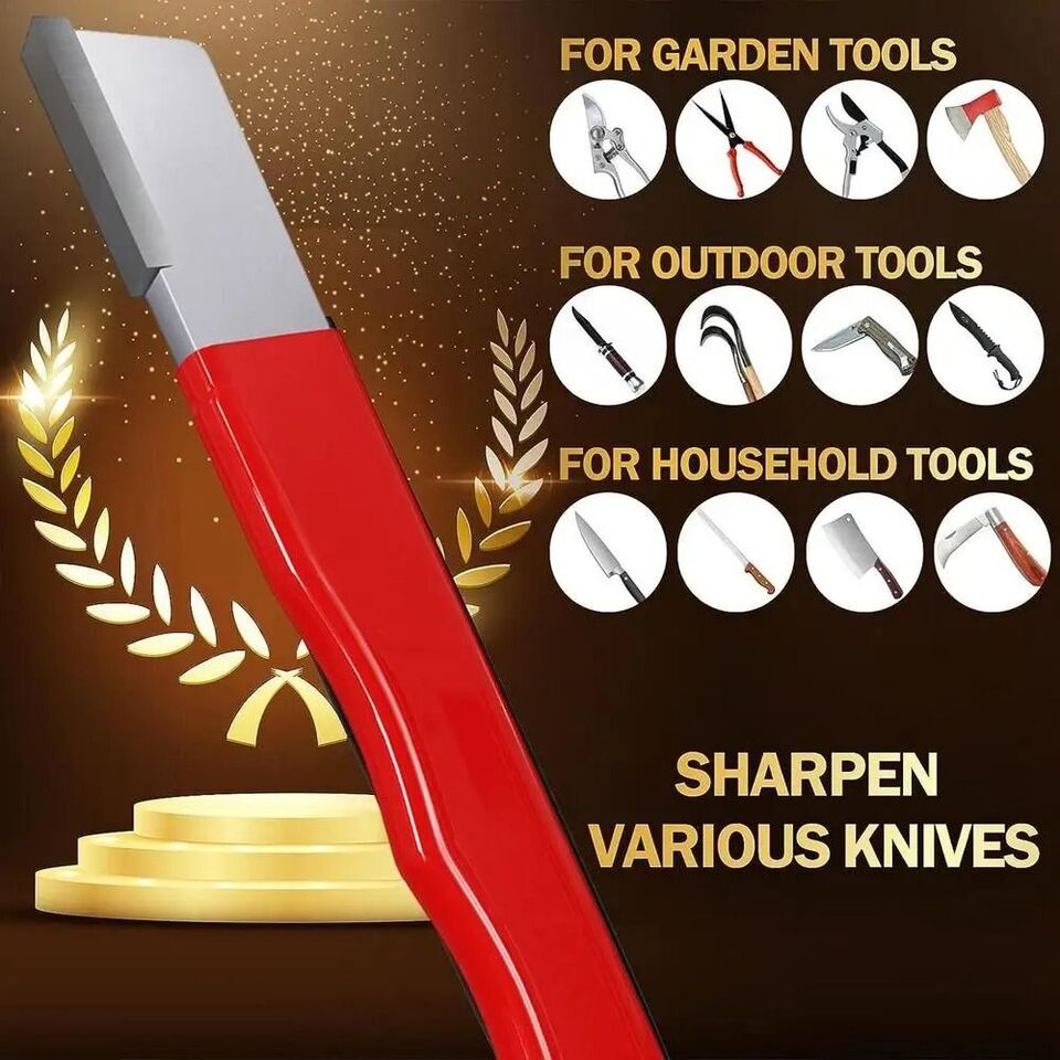 Sharpener Sharpening Stones for Garden Shears Scissor Kitchen Cutter Tool