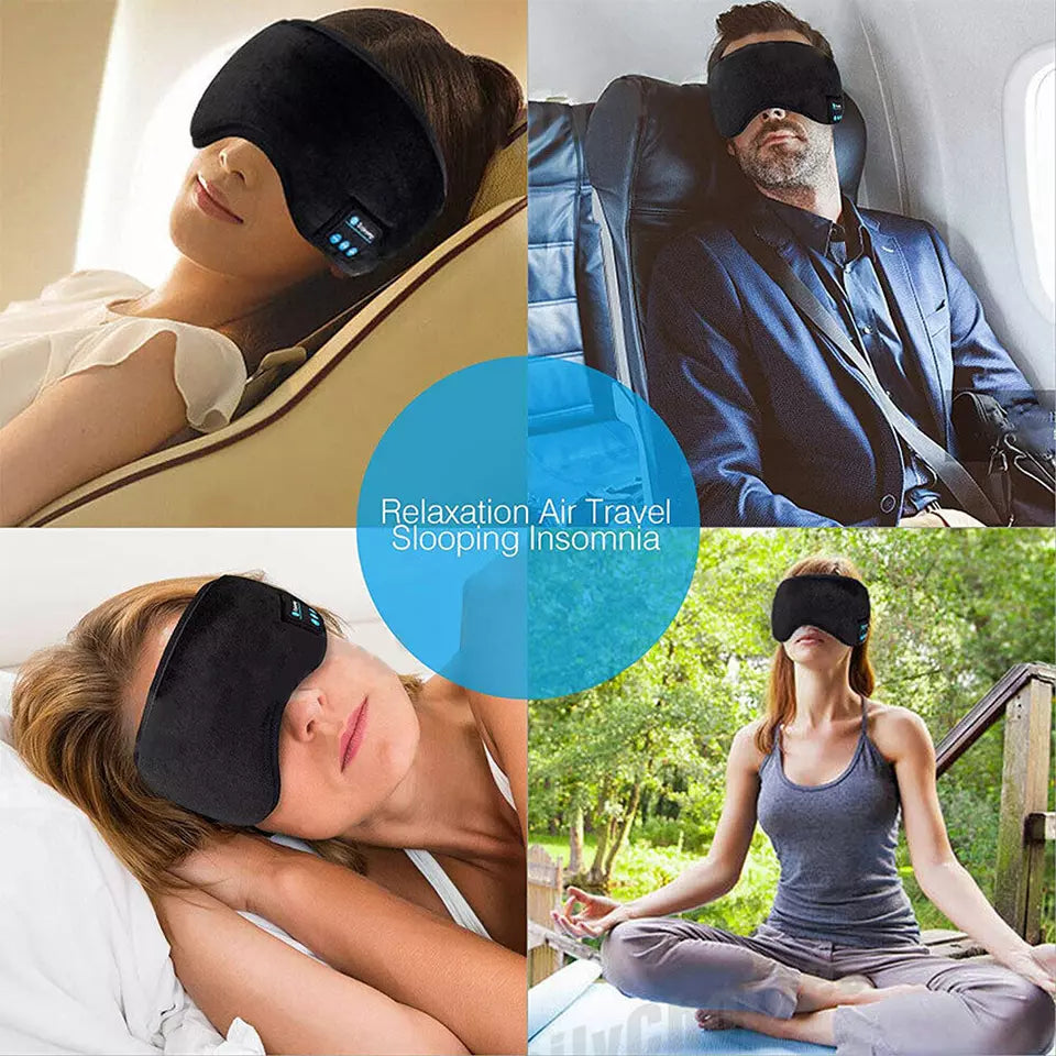 Sleep Headphones Bluetooth Wireless Sleeping Headband With Detachable Speaker