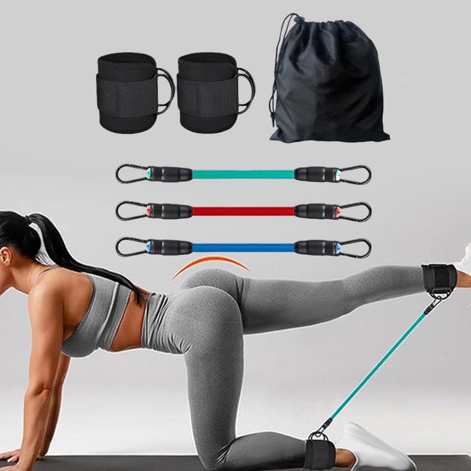 Ankle Resistance Bands with Cuffs Workout Resistance Bands for Kickbacks Hip