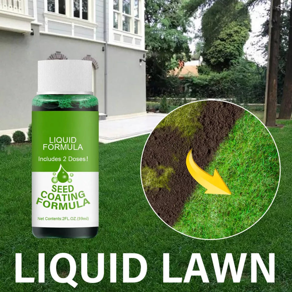 Hydro Mousse Seeding Grass Liquid Lawn Green Spray Device Seed Care Watering