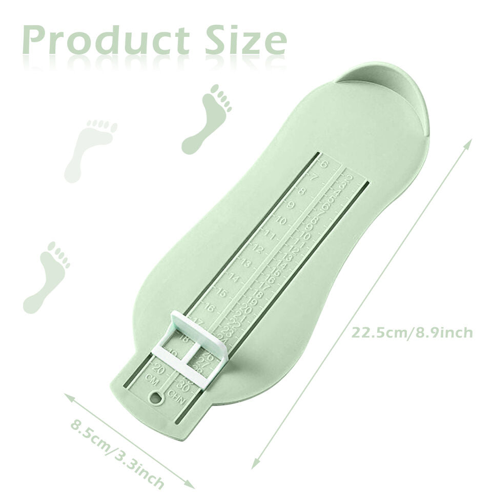 Kids Infant Toddler Baby Foot Measure Gauge Shoes US Sizes Measuring Ruler Tool