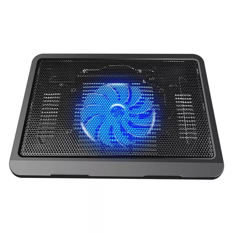 Laptop Cooling Base for 10 14 inch Laptops Large Fan Plastic Material