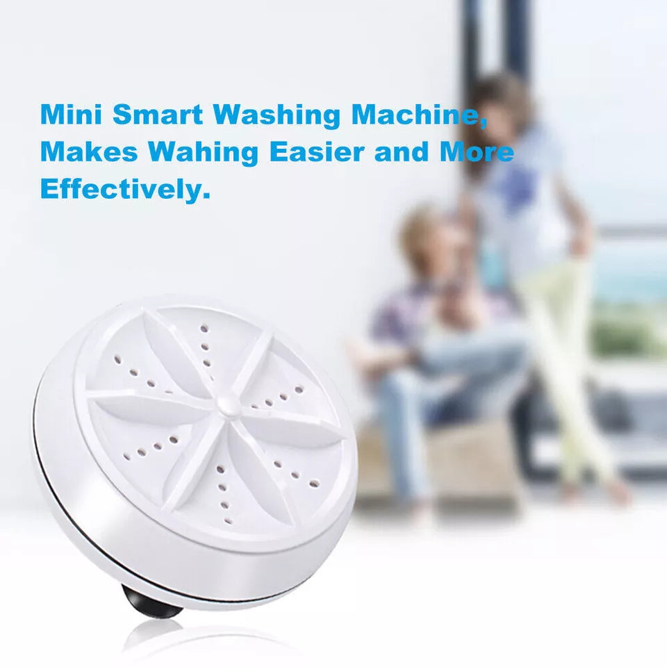 USB 3in1 Washing Machine Portable Personal Rotating Ultrasonic Turbine Washer