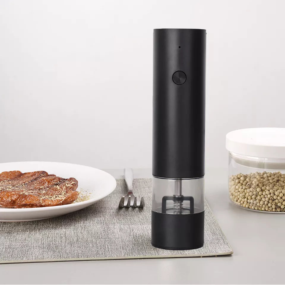 Electric Salt And Pepper Grinder Set Rechargeable Salt And Pepper Mill