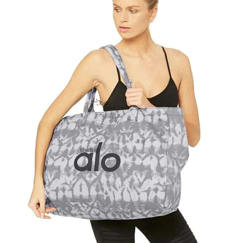 ALO Iconic Shopper Tote Large Capacity Shopping Bag Sports Gym